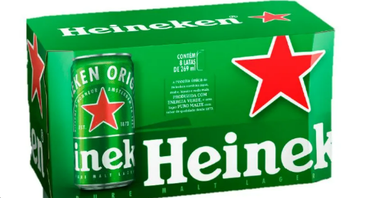 CERVEJA HEINEKEN 269ML C/8UN