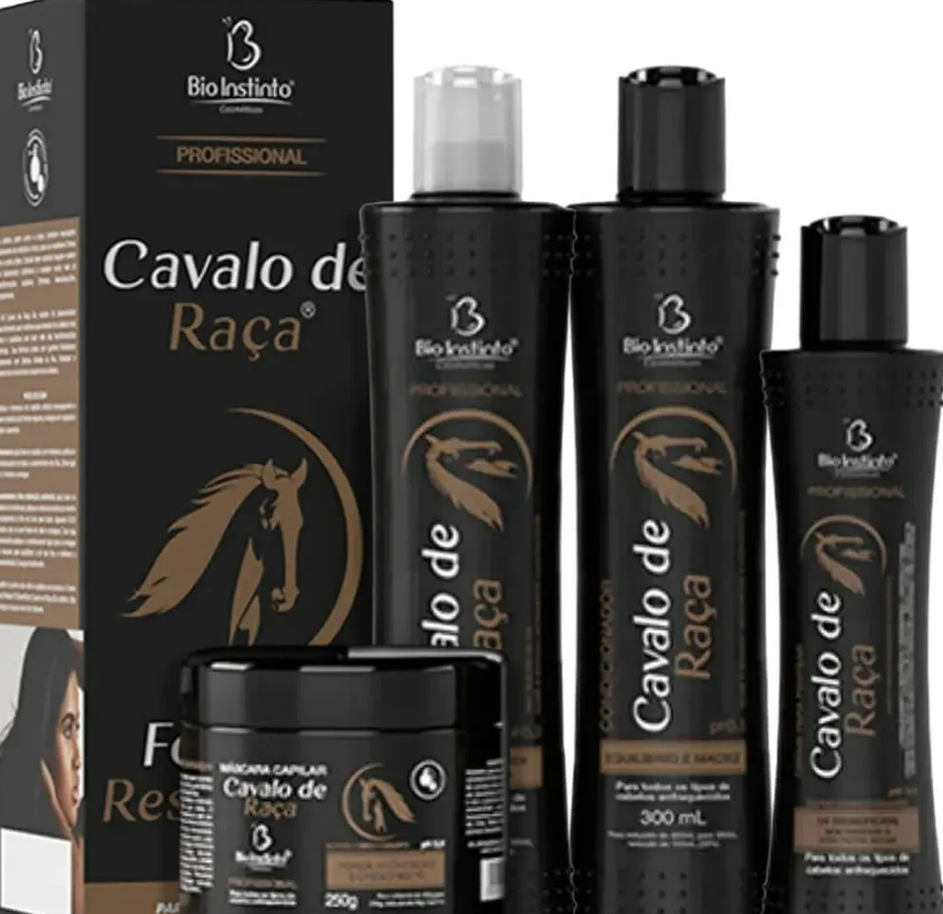 KIT CAPILAR BIO INSTINTO CAVALO DE RACA