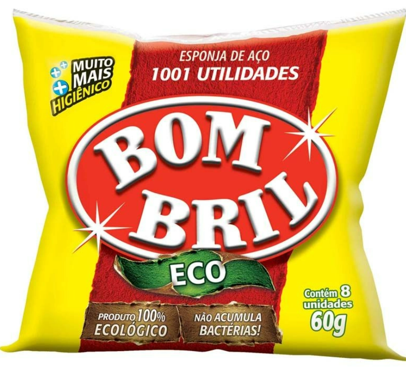 LA DE ACO BOMBRIL 45G