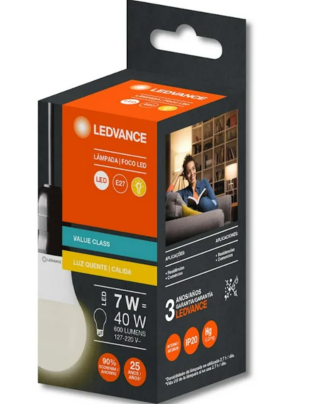 LAMPADA LED LEDVANCE 7W