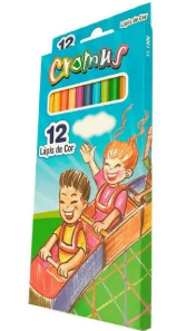 LAPIS DE COR CROMUS 12 CORES