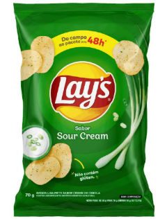 LAYS SOUR CREAM 70G