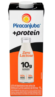 LEITE PIRACANJUBA +PROTEIN 10G 1L