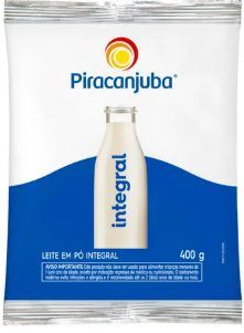 LEITE EM PO INTEGRAL PIRACANJUBA 400G