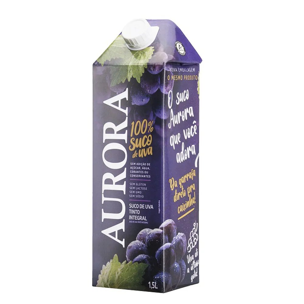 SUCO DE UVA AURORA 1,5L