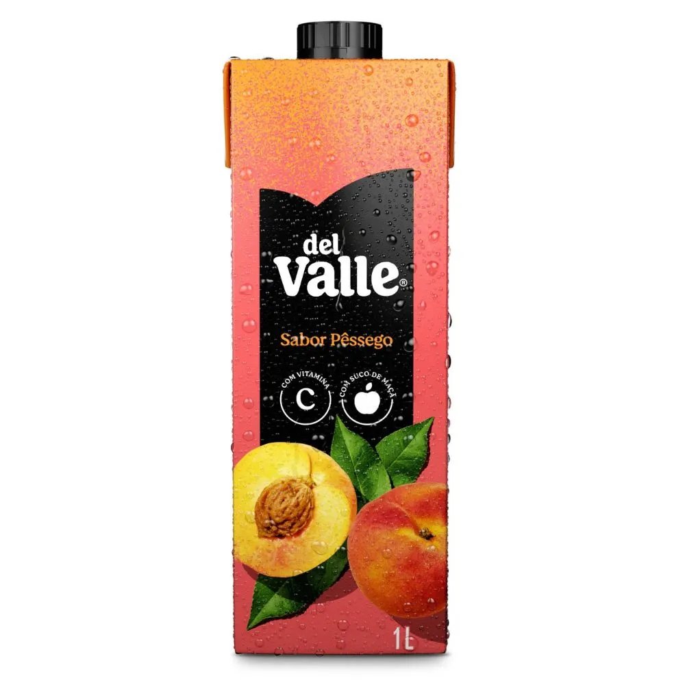 SUCO DEL VALLE PESSEGO 1L