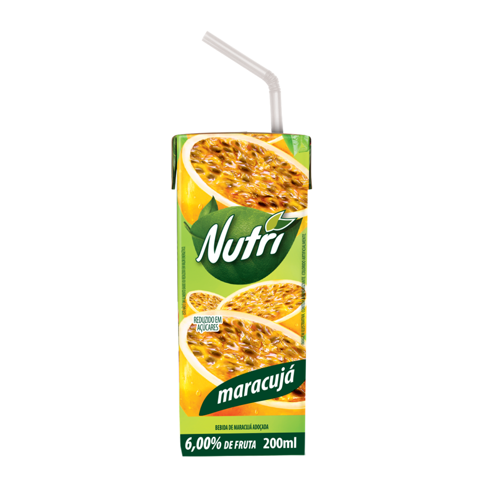 SUCO NUTRINECTAR MARACUJA 200ML