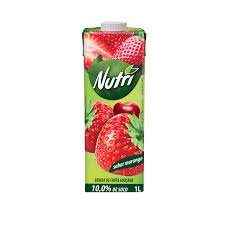 SUCO NUTRINECTAR MORANGO 1L