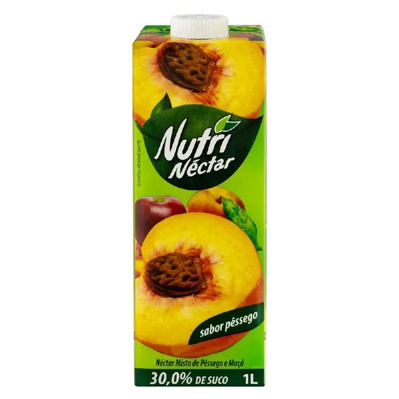 SUCO NUTRINECTAR PESSEGO 1L