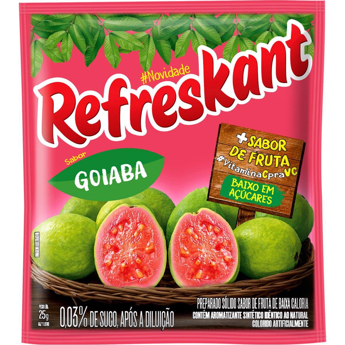 SUCO REFRESKANT GOIABA 20G