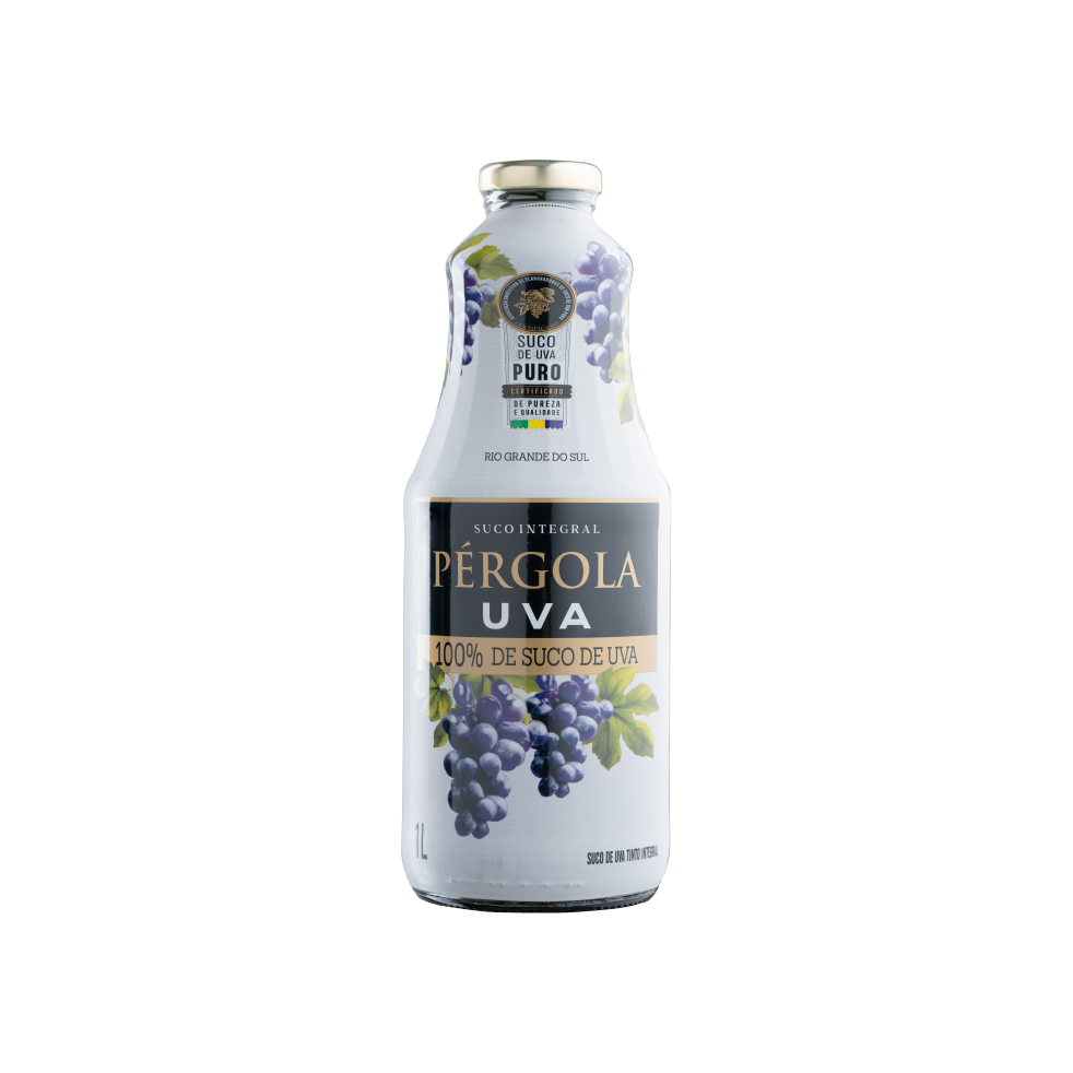 SUCO DE UVA PERGOLA TINTO INTEGRAL 1L