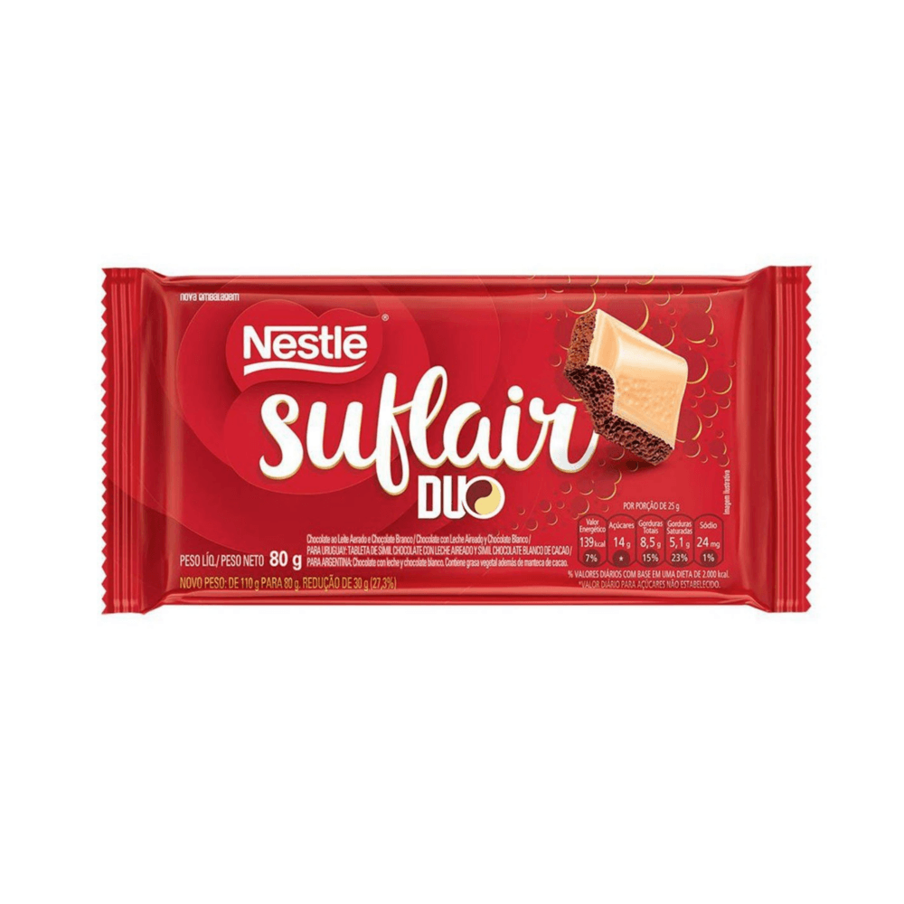 CHOCOLATE SUFLAIR DUO 80G