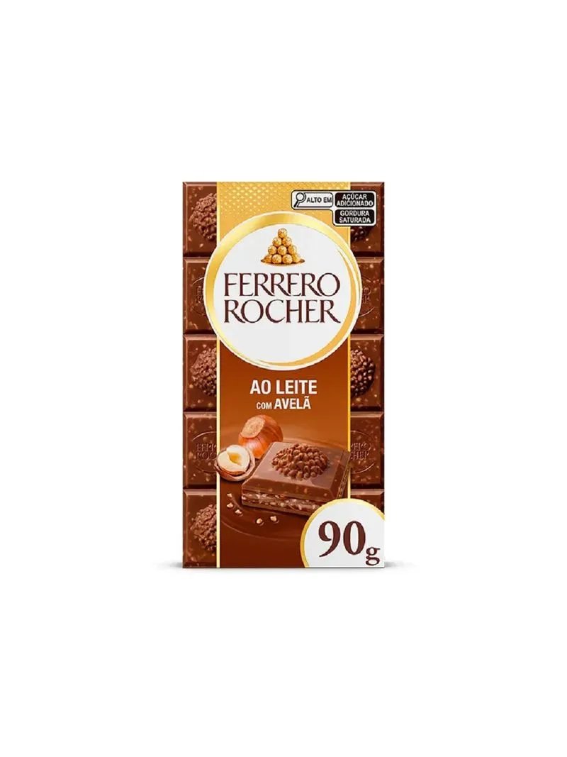 CHOCOLATE FERRERO ROCHER AO LEITE 90G