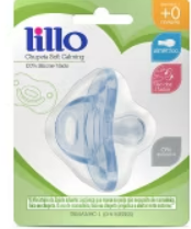 LILLO CHUPETA 100% SILICONE SIMETRICO T1 AZUL