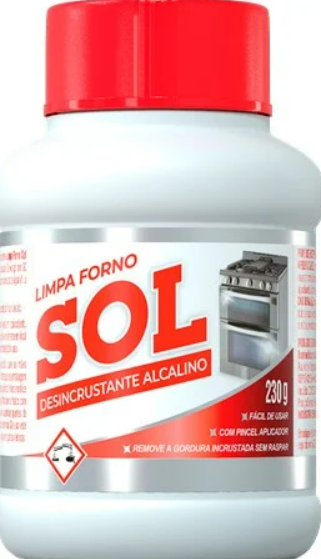 LIMPA FORNO SOL 230G