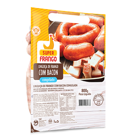 LING SUPER FRANGO C/BACON 800G