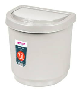 LIXEIRA FLIP PIA SANREMO 2,5L