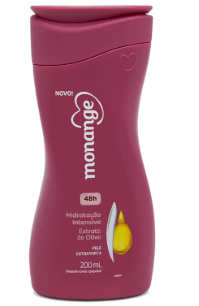 LOCAO MONANGE EXTRATO DE OLIVA 200ML