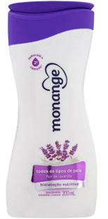 LOCAO MONANGE FLOR DE LAVANDA 200ML