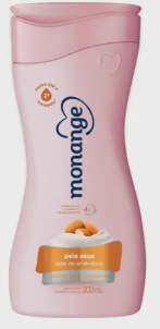LOCAO MONANGE LEITE DE AMENDOAS 200ML