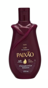 LOCAO PAIXAO FRAMBOESA NEGRA 200ML
