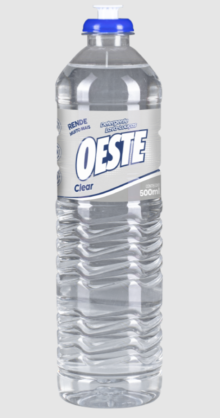 DETERG OESTE CLEAN 500ML