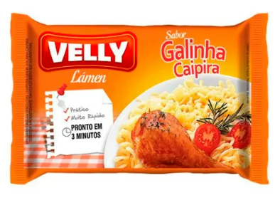LAMEN VELLY GALINHA CAIPIRA 63G