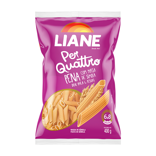 MACARRAO LIANE PER QUATTRO PENA 400G