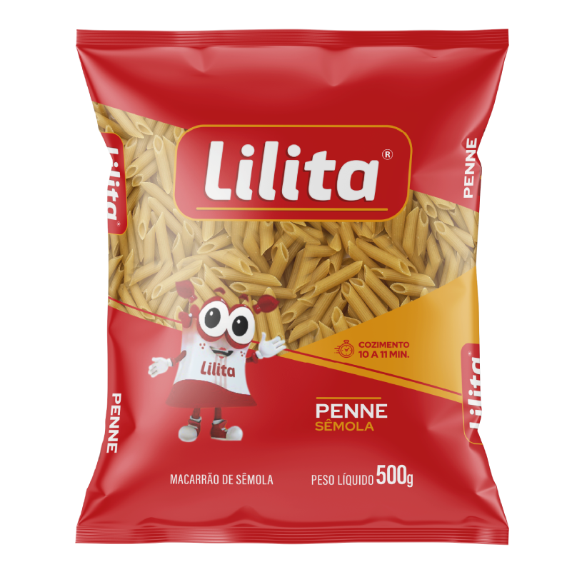 MACARRAO PENNE LILITA 500G