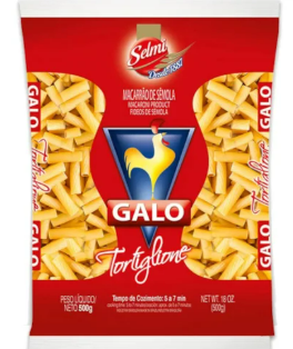 MACARRAO TORTIGLIONE GALO 500G