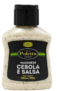 MAIONESE CEBOLA E SALSA POLETTO 250G