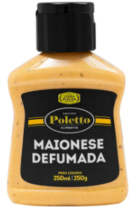 MAIONESE DEFUMADA POLETTO 250G
