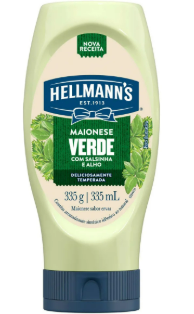 MAIONESE HELLMANNS VERDE 335G