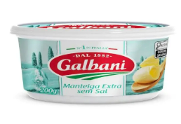 MANTEIGA SEM SAL GALBANI 200G