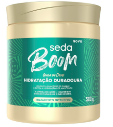 MASCARA CAPILAR SEDA BOOM HIDRATACAO DURADOURA 500G