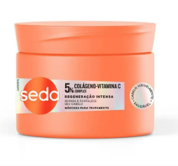 MASCARA CAPILAR SEDA NIINA SECRETS COLAGENO VITAMINA C 300G