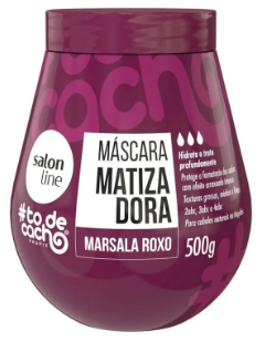 MATIZADOR SALON LINE TODECACHO MAIONESE PRETA 300G