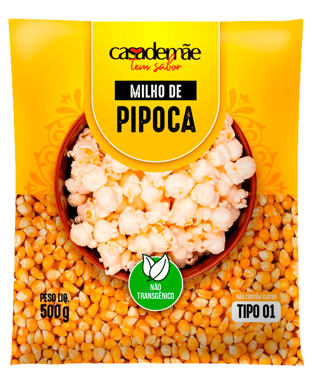 MILHO DE PIPOCA DA MAMAE 500G