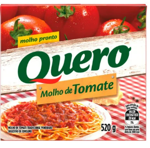 MOLHO DE TOMATE QUERO 520G
