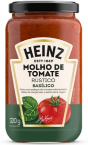 MOLHO HEINZ TOMATE BASILICO 320G