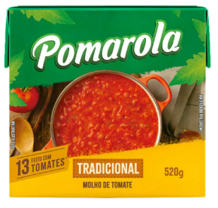 MOLHO POMAROLA 520G