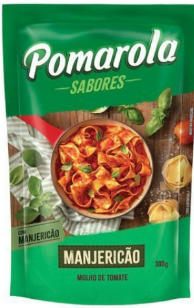 MOLHO POMAROLA MANJERICAO 300G