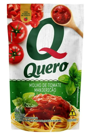 MOLHO QUERO MANJERICAO 240G