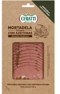 MORTADELA C/AZEITONA CERATTI 150G