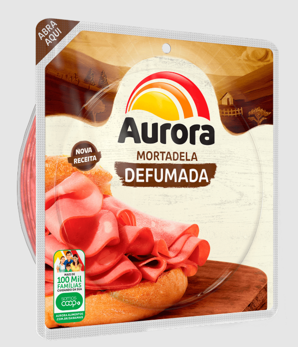 MORTADELA DEFUMADA AURORA 180G