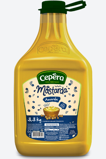 MOSTARDA CEPERA AMARELA 3,300KG 