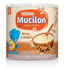 MUCILON ARROZ E AVEIA LATA 400G