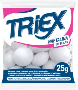 NAFTALINA TRIEX 25G