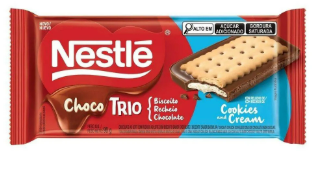 NESTLE Chocotrio Leite 4(12x90g) BR