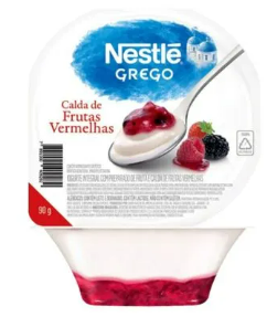 IOGURTE GREGO FRUTAS VERMELHAS 90G